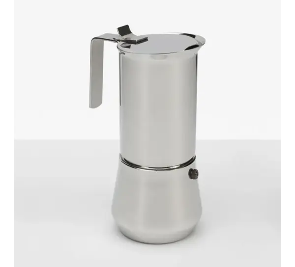 Fast Brew 6-Cup Stainless Steel Coffee Maker by Ilsa Turbo Express