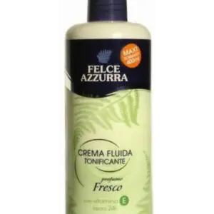 Felce Azzurra Fresh Fluid Cream 400ml - Light Hydrating Moisturizer