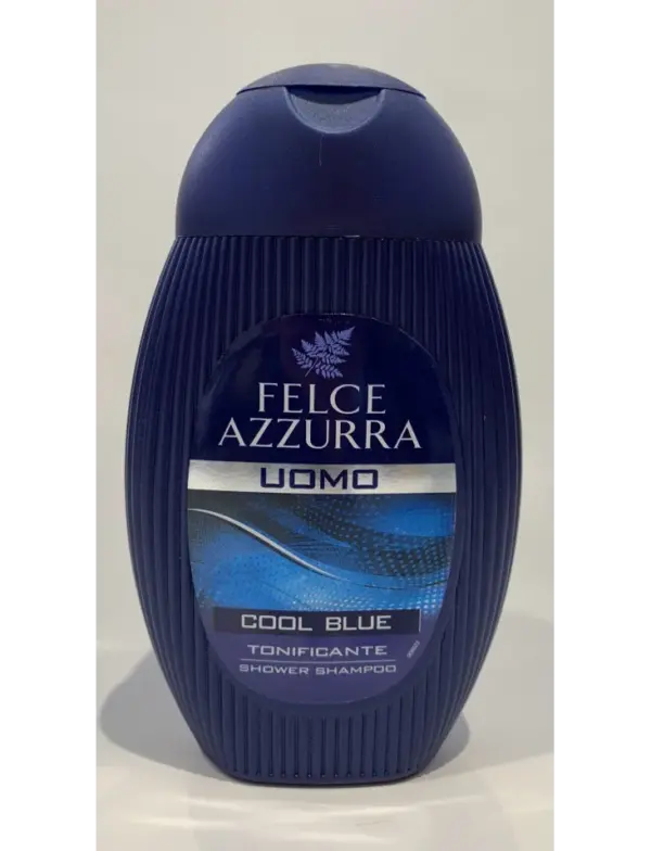 Felce Azzurra Men's Cool Blue Toning Shampoo & Shower Gel 250ml