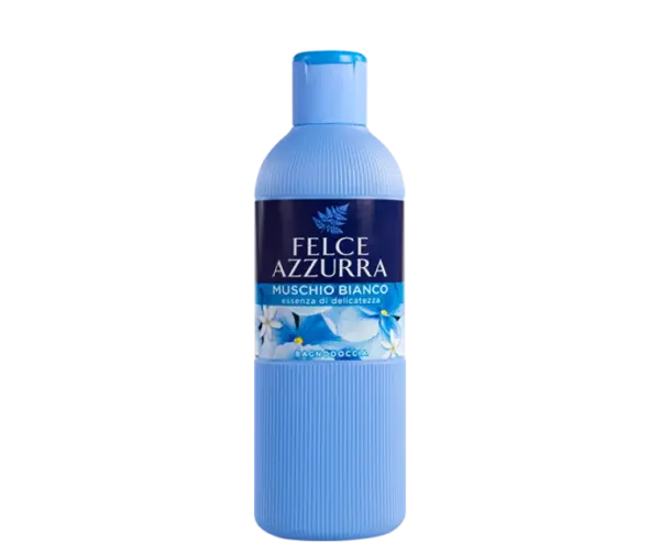 Felce Azzurra White Moss Shower Gel Body Wash 650ml