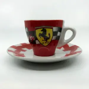 Ferrari 6-Piece Espresso Cup & Saucer Set