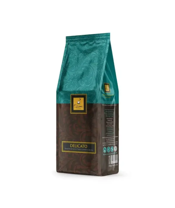 Filicori Zecchini Espresso Whole Bean Coffee - Delicato Blend - 2.2 lb Bag