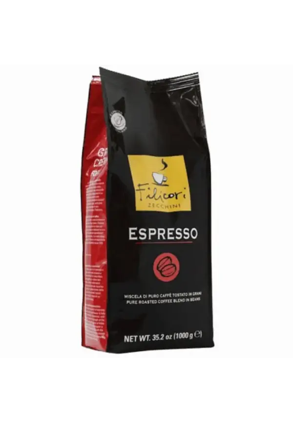 Filicori Zecchini Forte Espresso Whole Beans Strong Coffee 2.2 lb Bag - Image 2