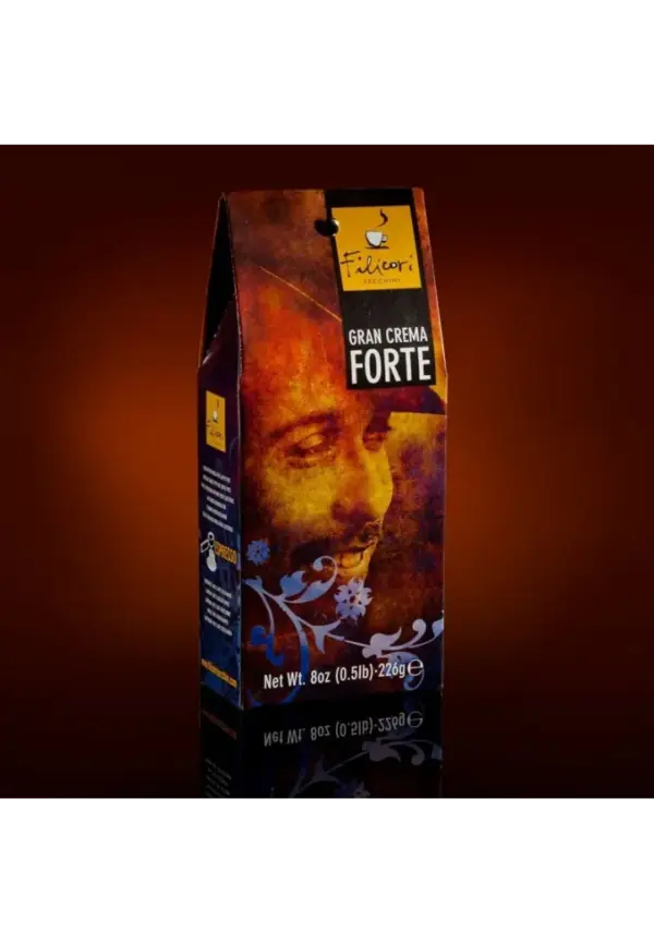 Filicori Zecchini Forte Espresso Whole Beans Strong Coffee 2.2 lb Bag