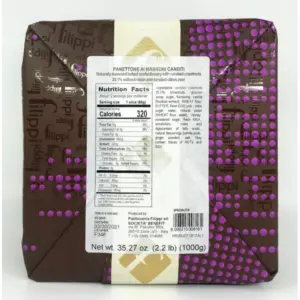Filippi Chestnut Panettone Italian Christmas Cake 1kg