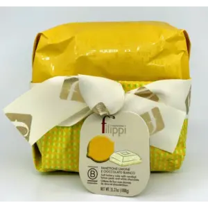 Filippi Panettone with Lemon & White Chocolate, 1000g