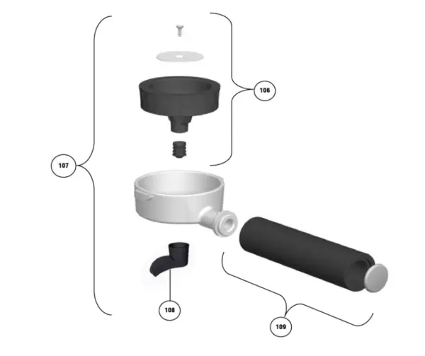 Francis Francis X6 Trio Coffee Filter Holder Kit - A000375