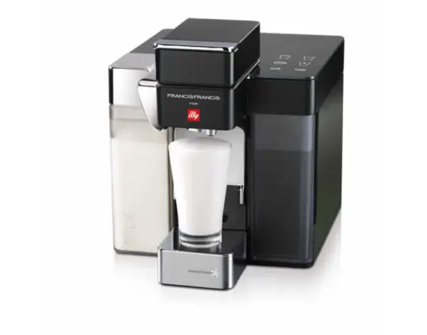Francis Francis Y5 iperEspresso Machine for Creamy Milk Drinks