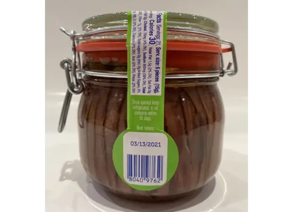 Fratelli D'Amico Anchovy Fillets in Olive Oil - 500g Tin