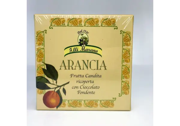 Fratelli Marano Dark Chocolate Covered Candied Orange Slices 200g