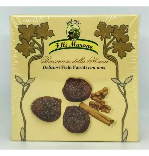 Fratelli Marano Stuffed Figs with Walnuts Bocconcini 250g - Image 2