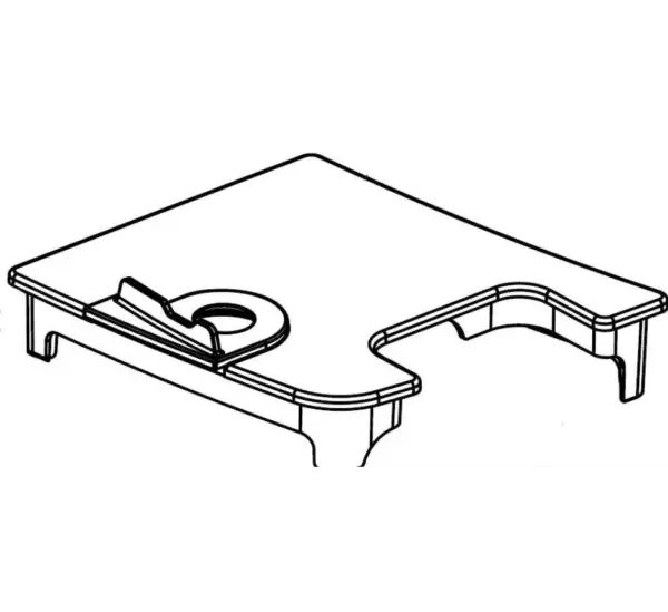 Gaggia Accademia Black Drip Tray Cover Replacement 11022418