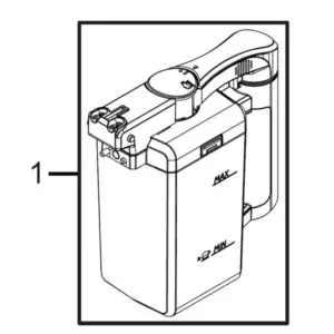 Gaggia Accademia Replacement Carafe - Original Water Tank Jug