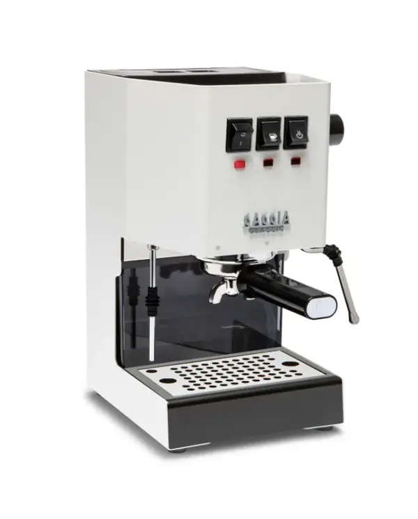 Gaggia Classic Evo Pro Espresso Machine in Polar White