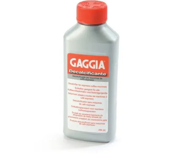 Gaggia Coffee Machine Descaler Liquid Solution - 250ml Bottle