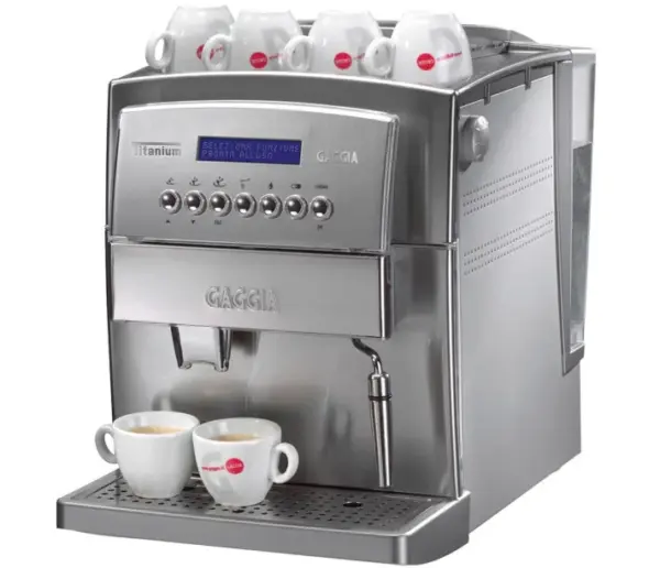 Gaggia Titanium Espresso Machine with Silver Portafilter