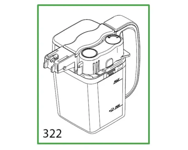 Gaggia Velasca Prestige Replacement Milk Jug Carafe - Image 2