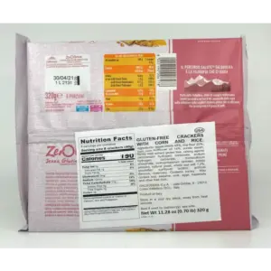 Galbusera Gluten Free Crackers Corn & Rice 320g