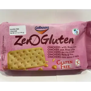 Galbusera Gluten-Free Rice Corn Crackers 6.7 oz