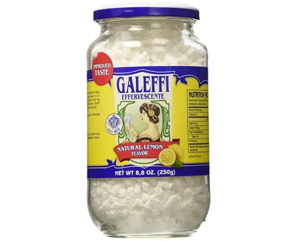 Galeffi Lemon Antacid Effervescent Tablets 8.8oz Fast Relief