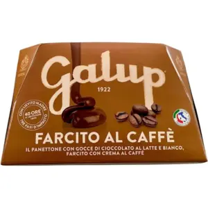 Galup Coffee Filled Panettone - 750g Italian Dessert