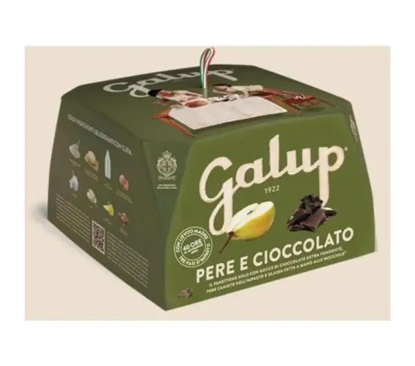 Galup Italian Panettone Pear & Chocolate 750g