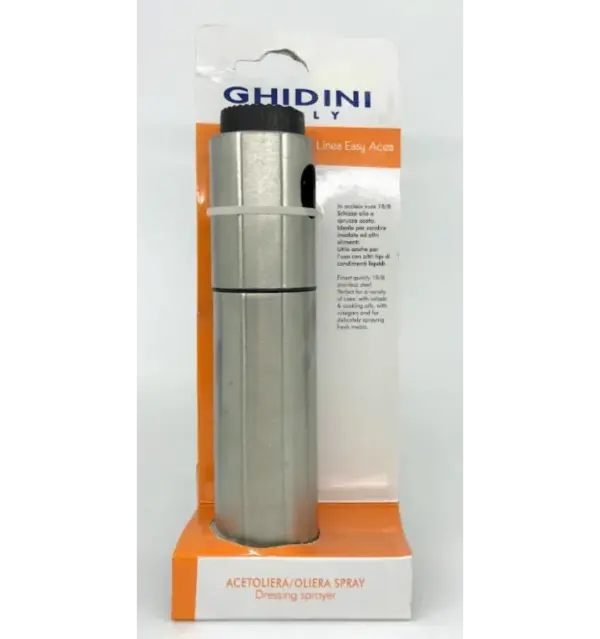 Ghidini Premium Stainless Steel Cooking Oil Sprayer Mister - Image 2