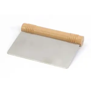 Ghidini Stainless Steel Dough Scraper - Kitchen Baking Tool V309