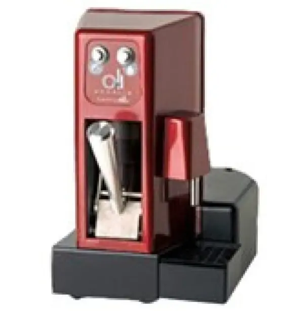 Ghigo Ophelia Espresso Machine for 7.5g Triangle Pods - Burgundy