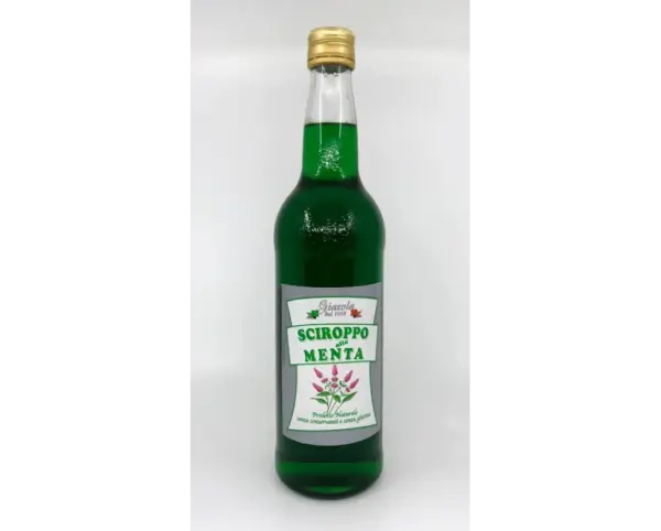 Giarola Mint Syrup 750ml - Refreshing Natural Flavor for Drinks & Cocktails