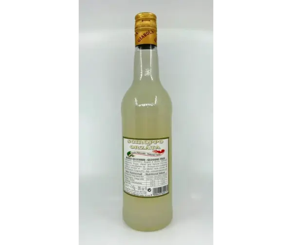 Giarola Orzata Syrup 750ml - Italian Almond Flavored Drink