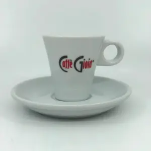 Gioia Ceramic Espresso Cups Set of 6 - Durable Coffee Cups