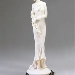 Giuseppe Armani Lady with Flowers Figurine 413F Collectible Statue