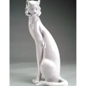 Giuseppe Armani Large Cat Sculpture 2073L