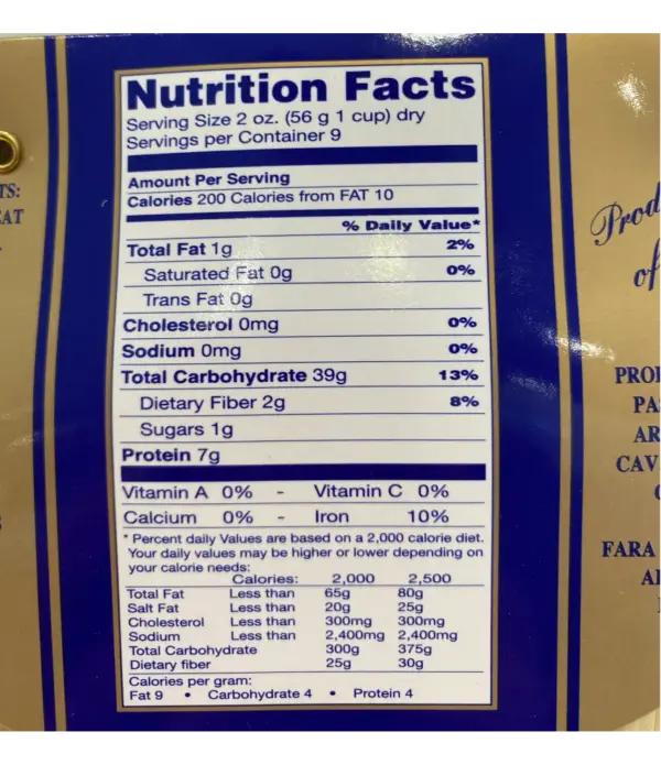 Giuseppe Cocco Linguine Pasta 500g Premium Italian Durum Wheat
