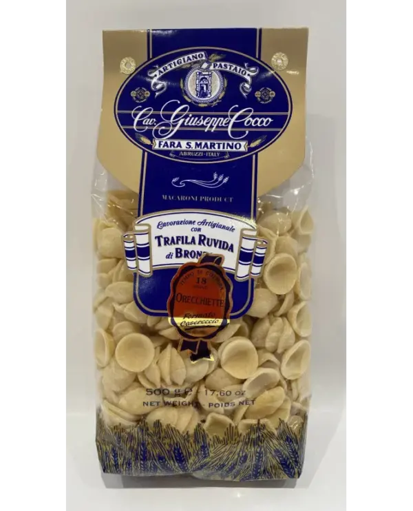 Giuseppe Cocco Orecchiette Pasta 500g Italian Artisanal - Image 2