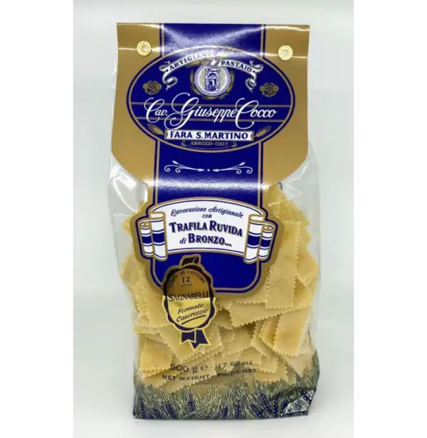 Giuseppe Cocco Sagnarelli Pasta 500g Italian Egg Pasta Ribbons - Image 2