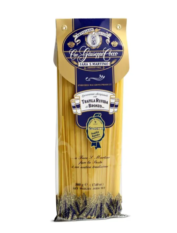 Giuseppe Cocco Spaghetti Pasta 500g Pack (17.6 oz) Italian Premium