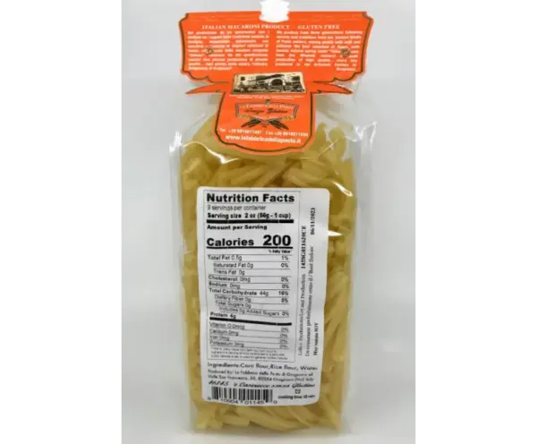 Gluten Free Casarecce Pasta by La Fabbrica - 500g