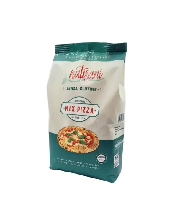 Gluten Free Dairy Free Pizza Mix by Natisani - Allergen-Friendly, 1kg