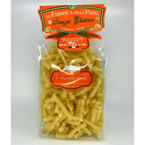 Gluten Free Fusilli Pasta from Gragnano Italy 500g