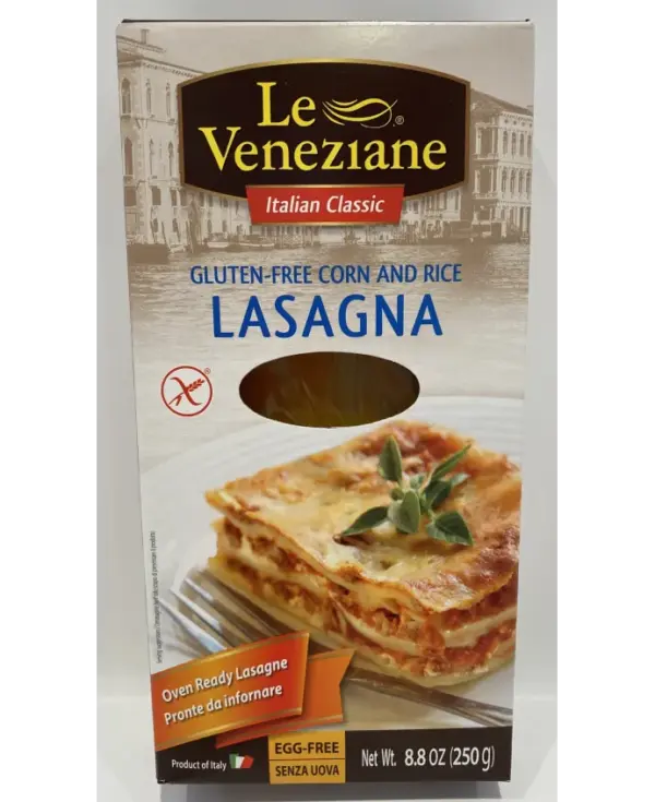 Gluten Free Lasagna Pasta - Corn & Rice Blend, 8.8 oz - Image 2
