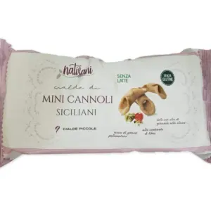 Gluten Free Mini Cannoli Siciliani - Dairy Free Italian Pastry 120g