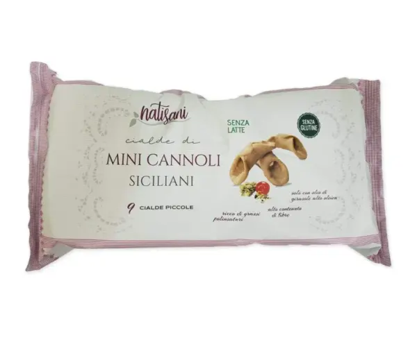 Gluten Free Mini Cannoli Siciliani - Dairy Free Italian Pastry 120g
