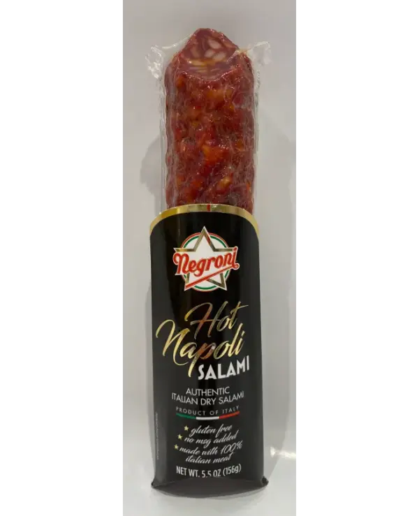 Gluten Free Negroni Hot Napoli Salami 5.5 oz