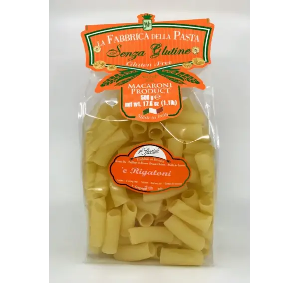 Gluten Free Rigatoni Pasta by La Fabbrica - 500g - Image 2