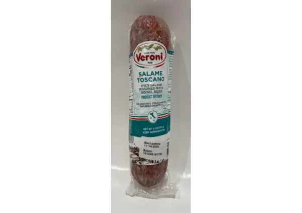 Gluten Free Salami Toscano by Veroni 6oz - Image 3