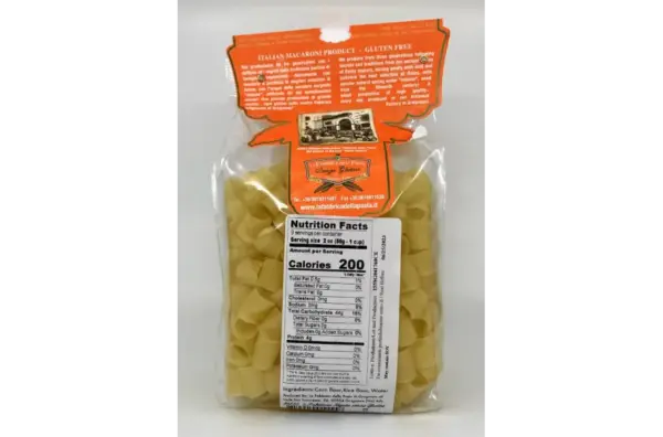 Gluten-Free Tubbettone Rigato Pasta 500g - La Fabbrica Della Pasta