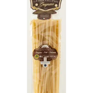 Gragnano Artisanal Linguine Pasta Bronze Die Cut 17.6 oz