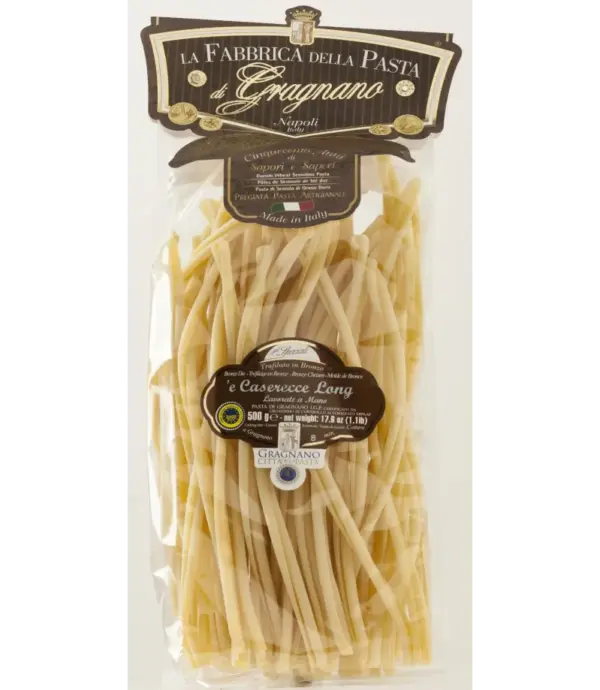 Gragnano Caserecce Pasta 500g - Authentic Italian PDO